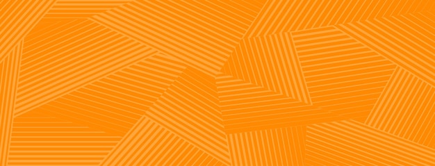 Fondo abstracto de grupos de líneas en colores naranja