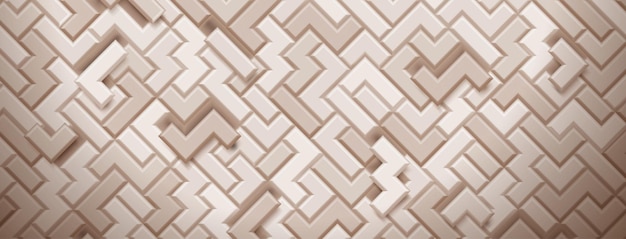 Fondo abstracto hecho de bloques de tetris en colores marrones claros