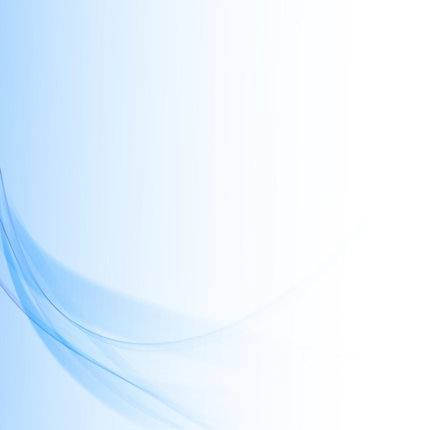 fondo abstracto hecho de borrosas líneas curvas de luz azul mágico