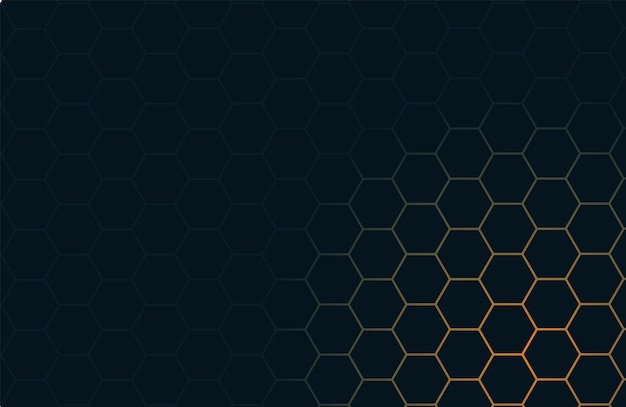 Fondo abstracto con hexágonos