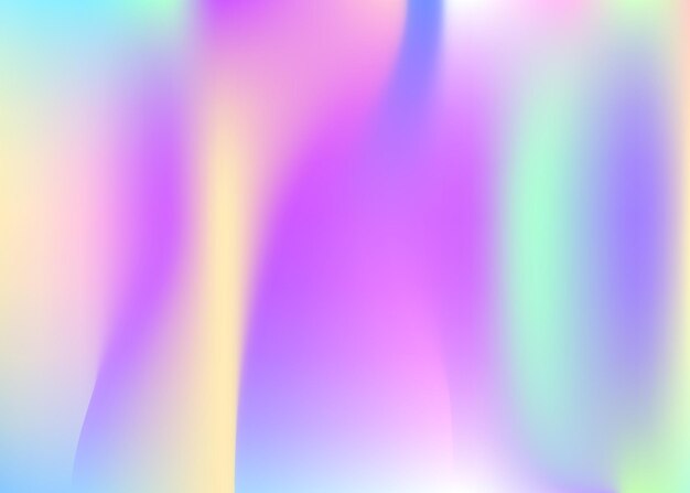 Fondo abstracto holográfico