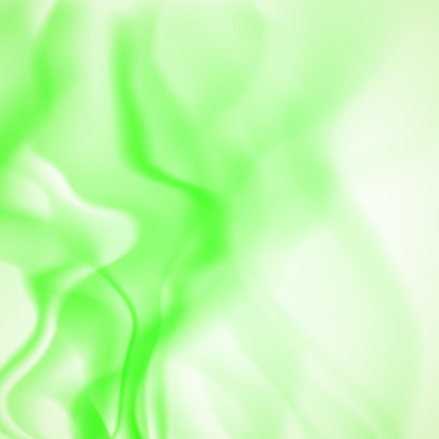 Fondo abstracto de humo coloreado en colores verdes