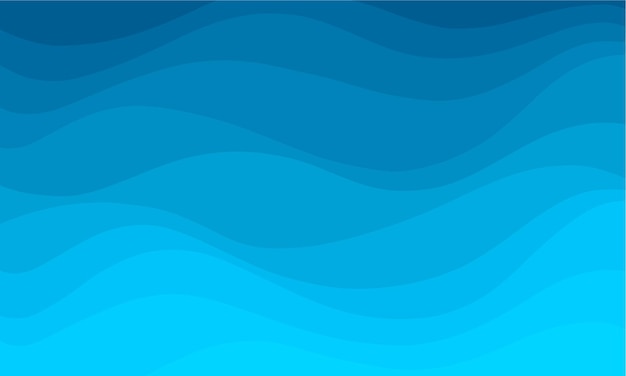 Fondo abstracto con ilustración del vector de onda