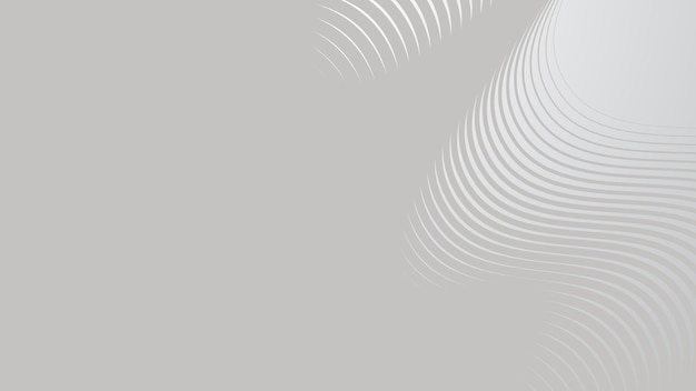 Fondo abstracto de línea curva gris para telón de fondo o presentación
