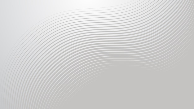 Fondo abstracto de línea curva gris para telón de fondo o presentación