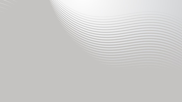 Fondo abstracto de línea curva gris para telón de fondo o presentación