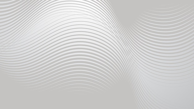 Fondo abstracto de línea curva gris para telón de fondo o presentación