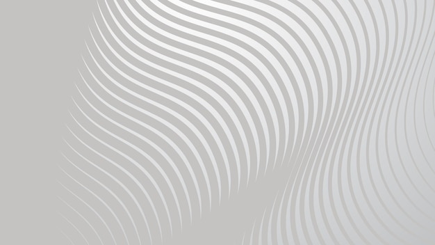 Fondo abstracto de línea curva gris para telón de fondo o presentación