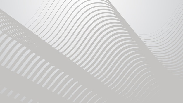 Fondo abstracto de línea curva gris para telón de fondo o presentación