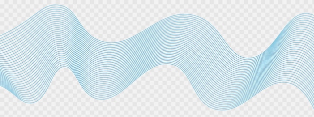 Vector fondo abstracto línea ondulada fondo patrón ondulado página de aterrizaje arte de línea curva flujo de onda