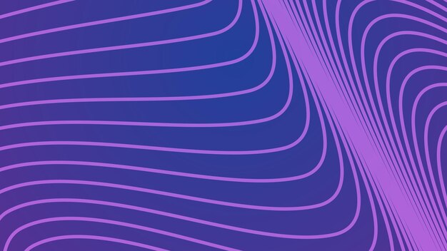 Fondo abstracto de línea ondulada púrpura para telón de fondo o presentación