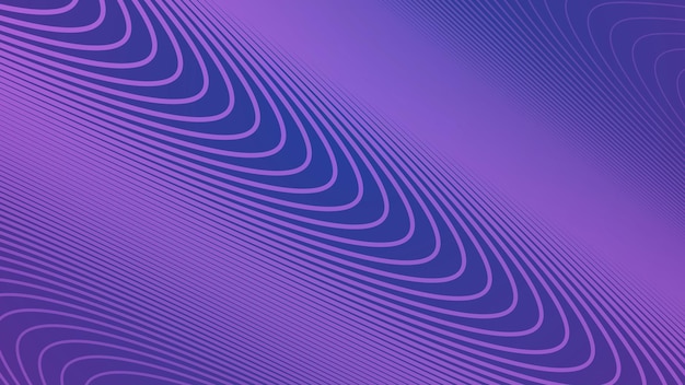 Fondo abstracto de línea ondulada púrpura para telón de fondo o presentación