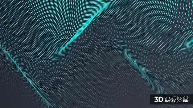 Fondo abstracto línea vectorial azul onda diseño moderno forma de negocio gradiente gráfico