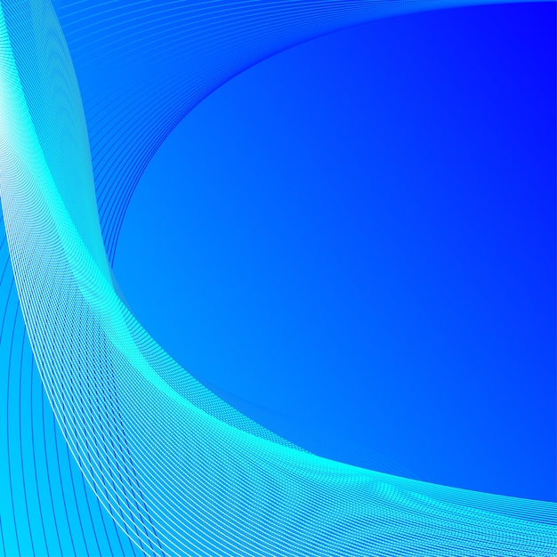 Fondo abstracto con líneas azules