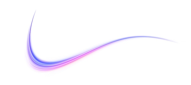 Fondo abstracto líneas de borde de rotación efecto png onda en línea rayas de neón en la forma