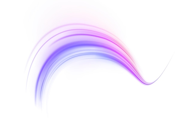 Fondo abstracto líneas de borde de rotación efecto png onda en línea rayas de neón en la forma