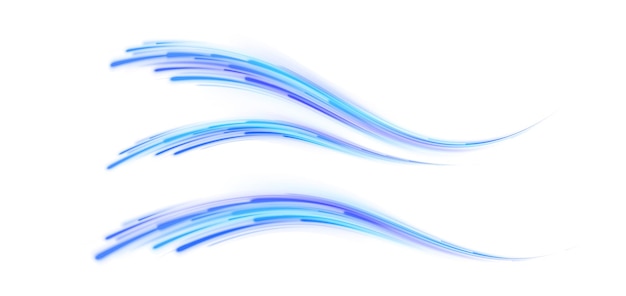 Fondo abstracto líneas de borde de rotación efecto png onda en línea rayas de neón en la forma
