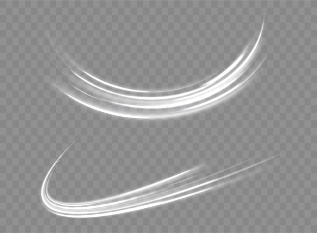 Fondo abstracto líneas de borde de rotación efecto png onda en línea