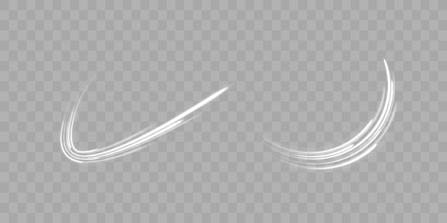 Fondo abstracto líneas de borde de rotación efecto png ondas en línea rayas de neón
