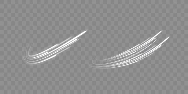 Fondo abstracto líneas de borde de rotación efecto png ondas en línea rayas de neón
