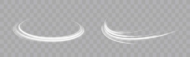 Fondo abstracto líneas de borde de rotación efecto png ondas en línea rayas de neón