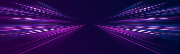 Fondo abstracto líneas de borde de rotación rayas de neón en forma de vueltas de perforación y remolino