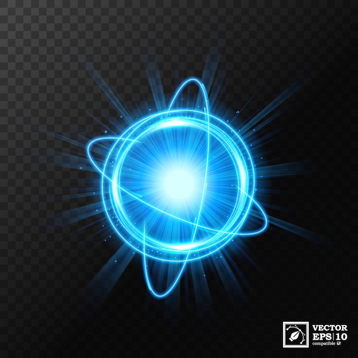 Vector fondo abstracto de líneas brillantes