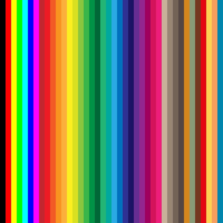 Vector fondo abstracto de líneas de colores