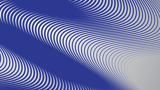 Fondo abstracto con líneas curvas azules para el fondo o la presentación