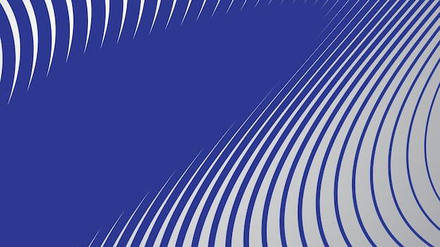 Fondo abstracto con líneas curvas azules para el fondo o la presentación