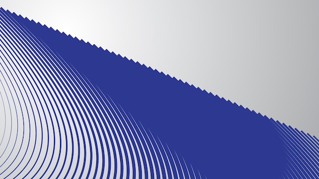 Fondo abstracto con líneas curvas azules para el fondo o la presentación