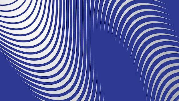 Fondo abstracto con líneas curvas azules para el fondo o la presentación