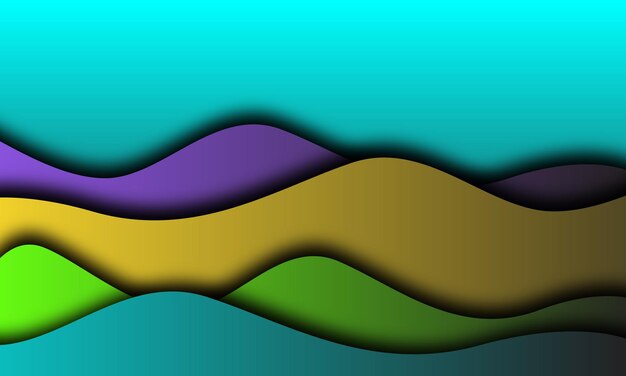 Fondo abstracto de líneas de degradado