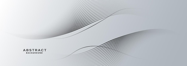 Fondo abstracto con líneas fluidas