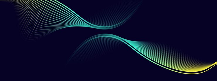 Vector fondo abstracto con líneas fluidas