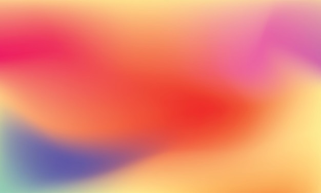 fondo abstracto con líneas lisas en colores amarillo naranja y púrpura