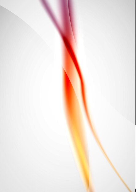 Fondo abstracto líneas de onda borrosas en el aire