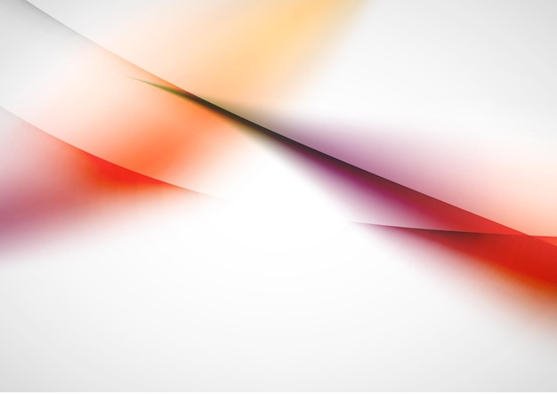 Fondo abstracto líneas de onda borrosas en el aire