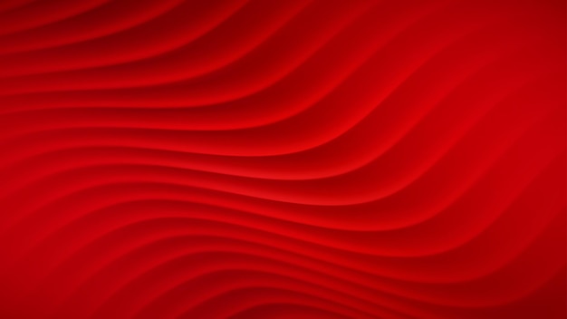 Fondo abstracto con líneas onduladas en colores rojos