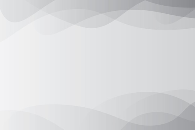 Fondo abstracto con líneas onduladas curvas Ilustración vectorial para el diseño Onda de líneas en gris