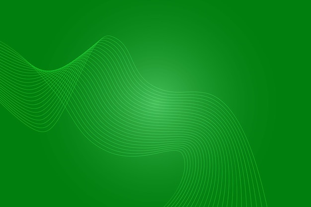 Fondo abstracto con líneas onduladas. Diseño de fondo degradado amarillo verde abstracto