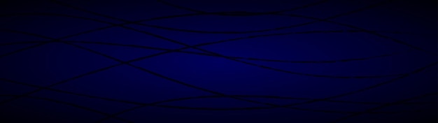 Fondo abstracto de líneas onduladas entrelazadas en colores azul oscuro