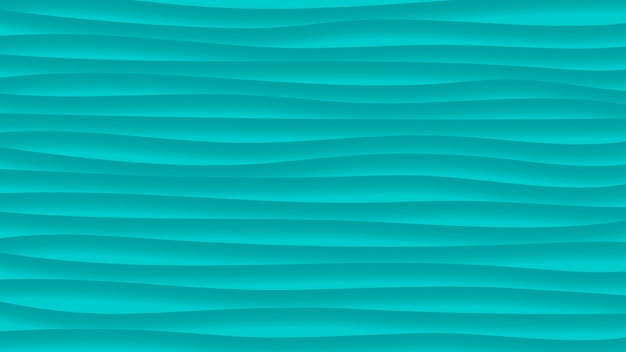 Fondo abstracto de líneas onduladas con sombras en colores azul claro