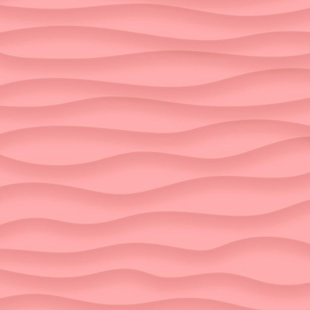 Fondo abstracto de líneas onduladas con sombras en colores rosas