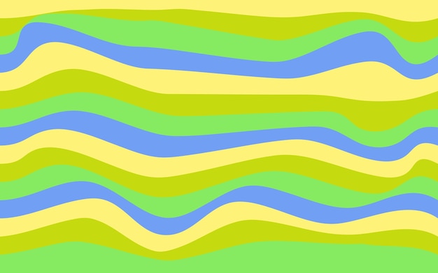 fondo abstracto con líneas onduladas vector de estilo maravilloso