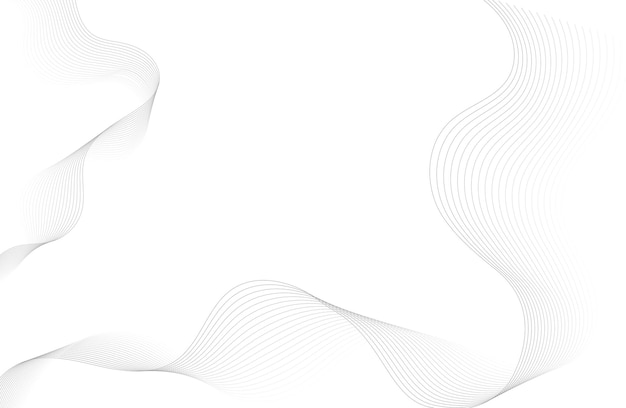 Fondo abstracto de lineas onduladas