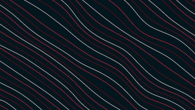 Vector fondo abstracto con líneas onduladas