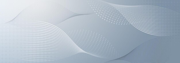 Fondo abstracto de lineas onduladas