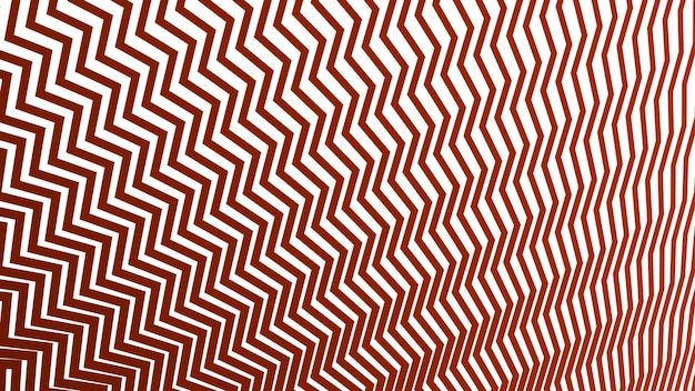 El fondo abstracto de líneas de rayas de patrón zigzag rojo oscuro