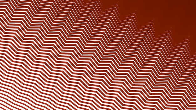 El fondo abstracto de líneas de rayas de patrón zigzag rojo oscuro